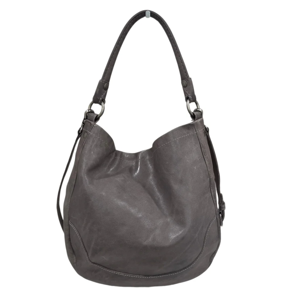 FRYE MELISSA LEATHER HOBO BAG